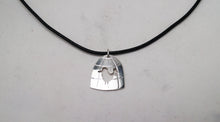 Load image into Gallery viewer, Wingless Bird handmade silver pendant